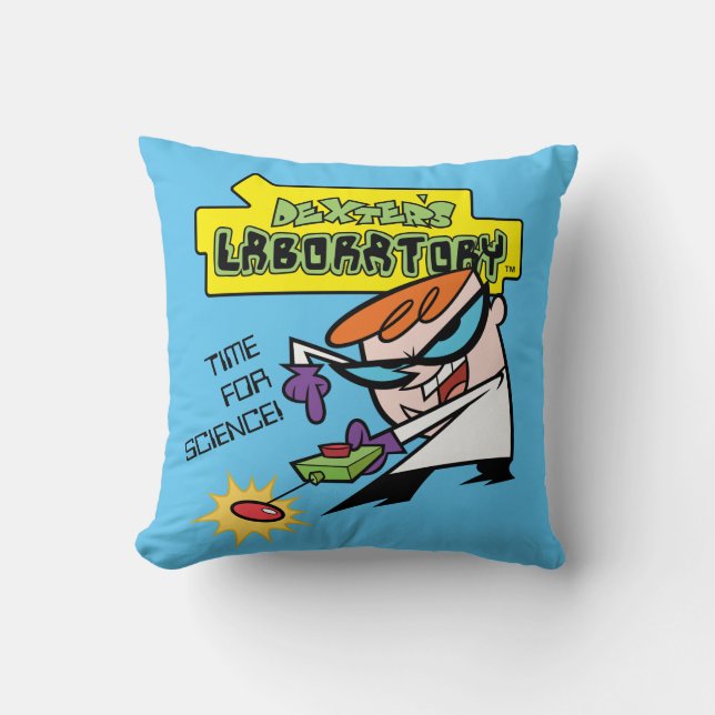 Dexter med fjärrkontroll kudde (Framsida)