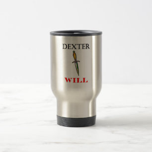 Dexter ska den stora muggen resemugg