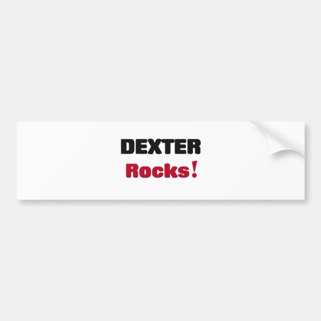 Dexter stenar bildekal (Framsidan)