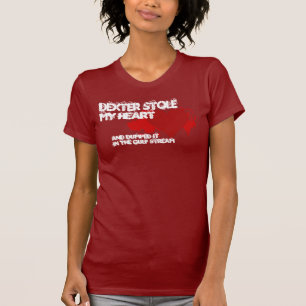 Dexter Stole mitt hjärta Tee Shirt