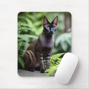 Dexter the Black Siamese Cat, Mousepad Musmatta
