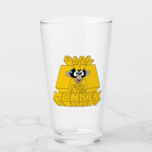 Dexters laboratorium - Dial M för apa Glaskopp (Framsida)