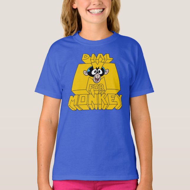 Dexters laboratorium - Dial M för apa T Shirt (Framsida)