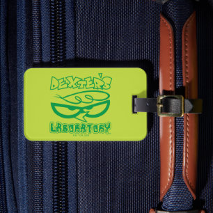 Dexters Laboratory Ansikte Logotyp Bagagebricka