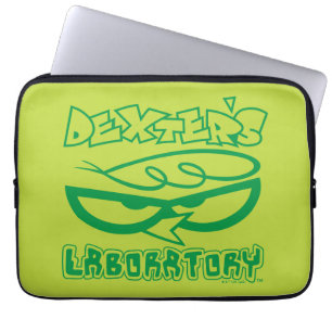 Dexters Laboratory Ansikte Logotyp Laptop Fodral