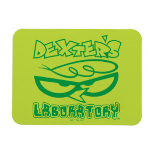 Dexters Laboratory Ansikte Logotyp Magnet