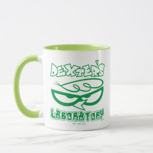 Dexters Laboratory Ansikte Logotyp Mugg