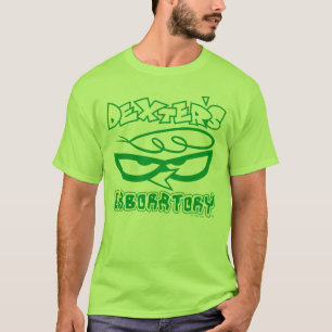 Dexters Laboratory Ansikte Logotyp T Shirt