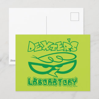 Dexter's Laboratory Face Logo Vykort