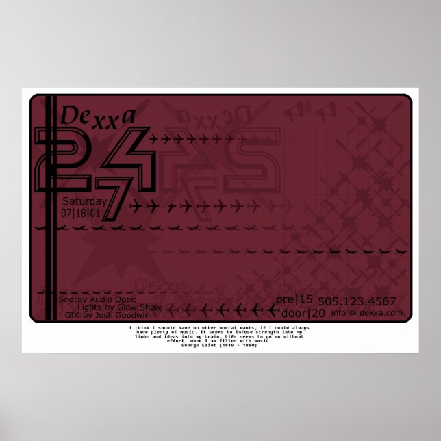 Dexxa Poster (Framsidan)