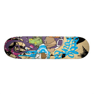 Dezeinswell "Entourage del 4" Skateboard Bräda 20 Cm