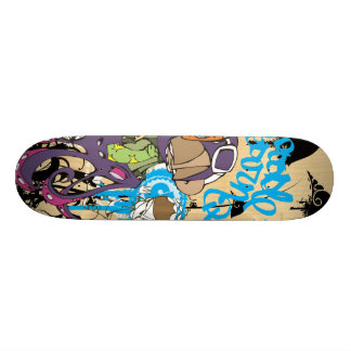 Dezeinswell "Entourage del 4" Skateboard Bräda 20 Cm