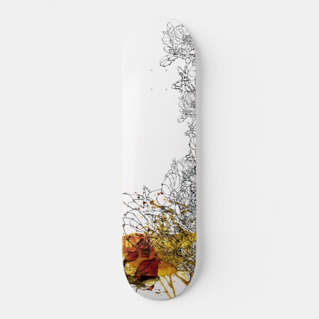 Dezinewell "Frihet" Old School Skateboard Bräda 18 Cm (Framsida)