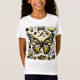 Dezzy's Pain Peel Äventyr Girls' T-Shirt