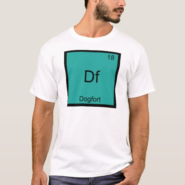 Df - Dogfort funny Inslag-kemi-symbol Tee (Framsida)