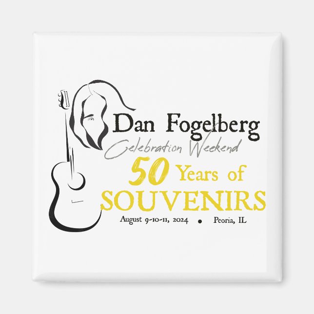 DF Firande Helg 2024 Kylmagnet Magnet (Framsidan)