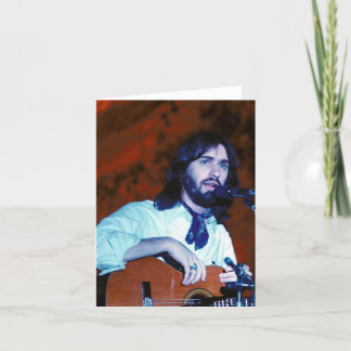 DF i konsert 1976 Notecard Kort