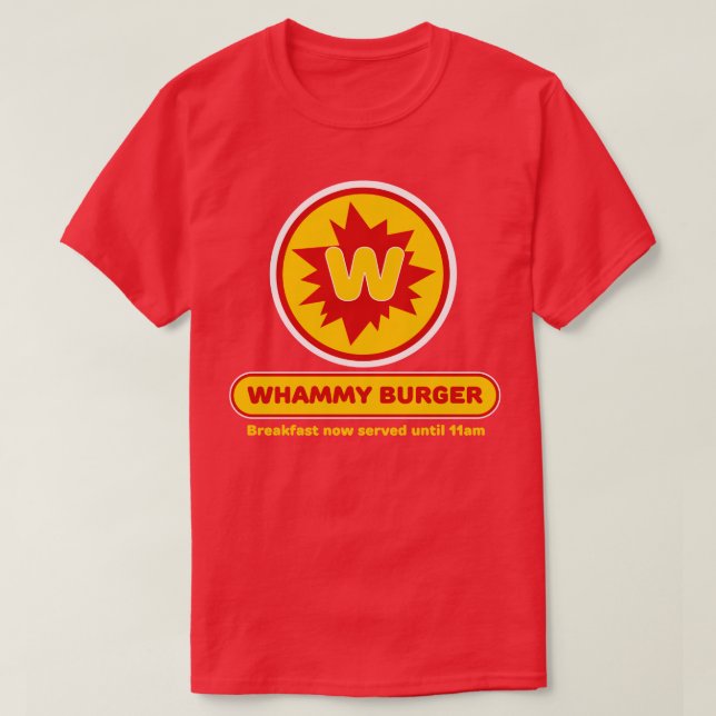 DFens Whammy Burger T Shirt (Design framsida)