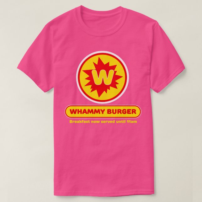 DFens Whammy Burger T Shirt (Design framsida)