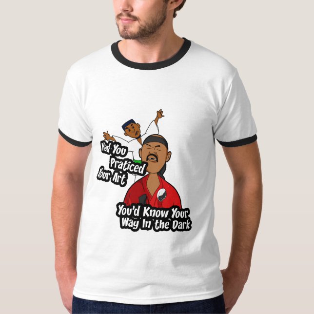 DFJ övar din konst Tee Shirt (Framsida)