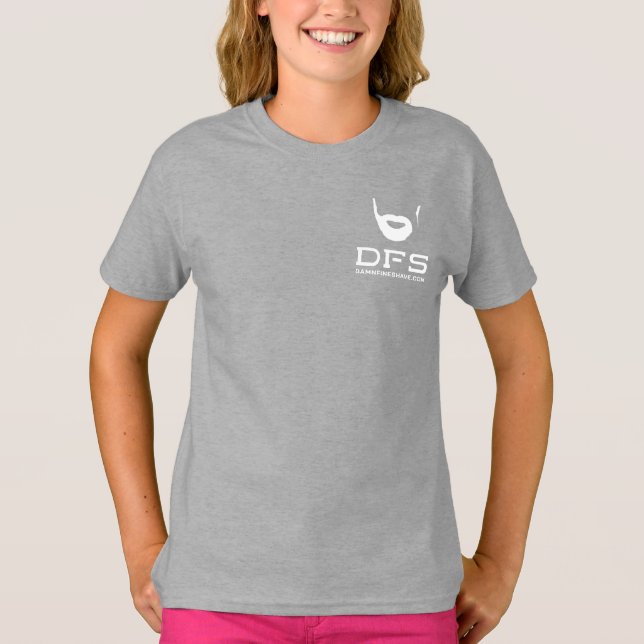 DFS svart ficka t-shirt (Framsida)