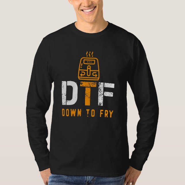 Dft Ner Till Stekning T Shirt (Framsida)