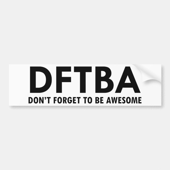 DFTBA BILDEKAL (Framsidan)