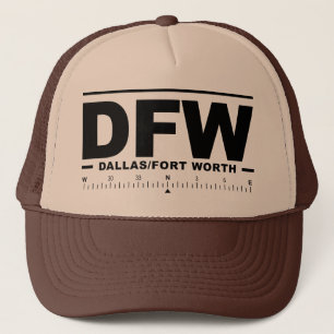 DFW:s flygplats Dallas Fort Worth Internationell Keps