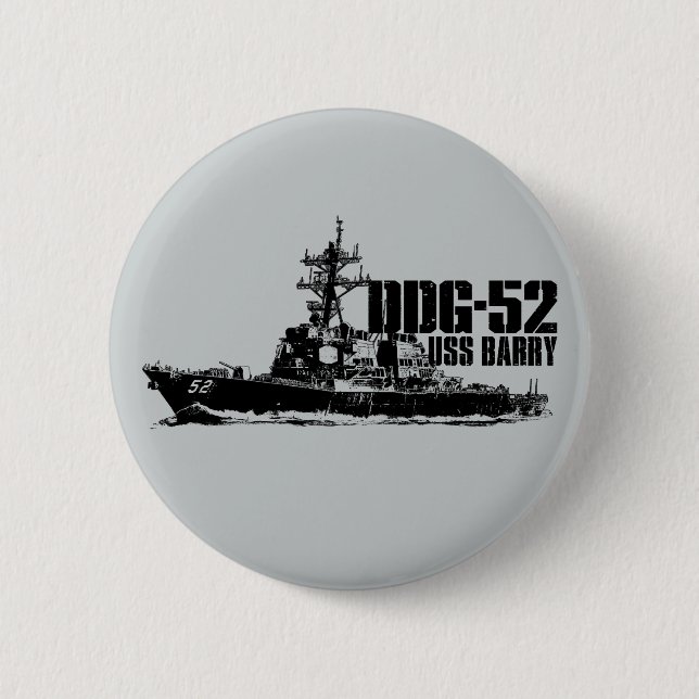 DG-52 Barry Round Button Knapp (Framsida)