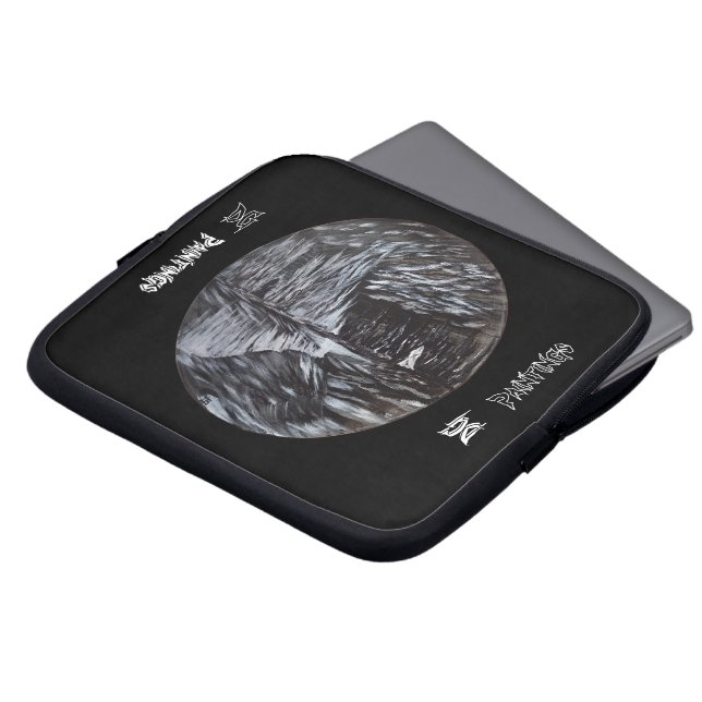DG-målningar Yin Yang-skördare Laptop Fodral (Framsida topp)