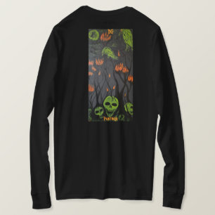 DG Paintings Skull Garden Longsleeve T Shirt