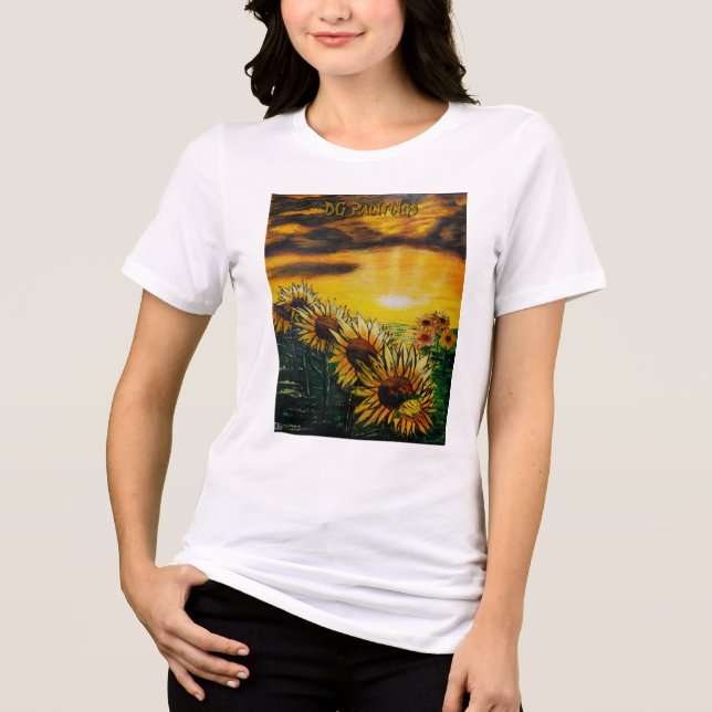 DG Paintings Solfälts T-Shirt (Framsida)