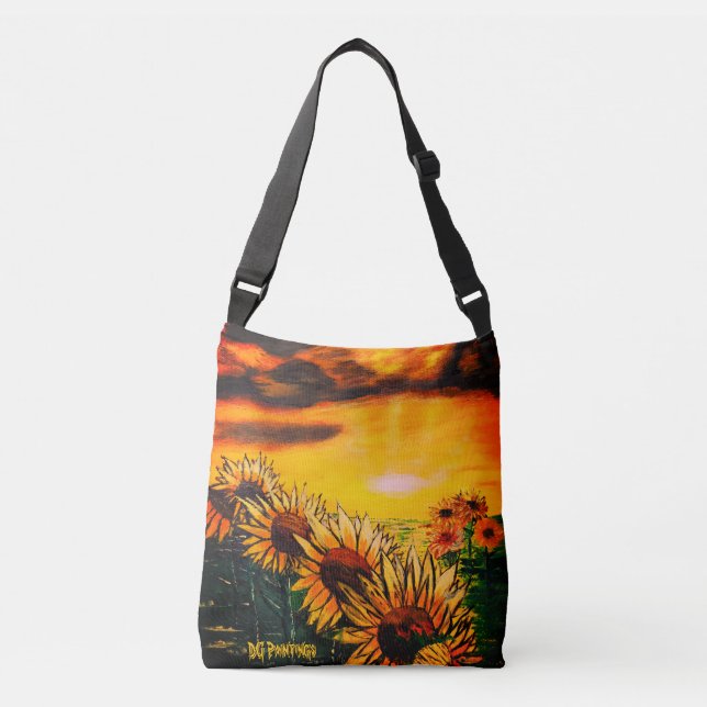 DG Paintings Solfälts Totebag Axelväska (Framsida)