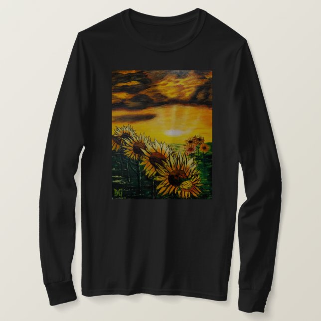 DG Paintings Solfältsmålningar  T Shirt (Design framsida)