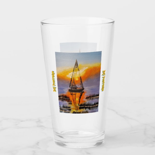 DG Paintings Sunrise Sail Glaskopp (Framsida)