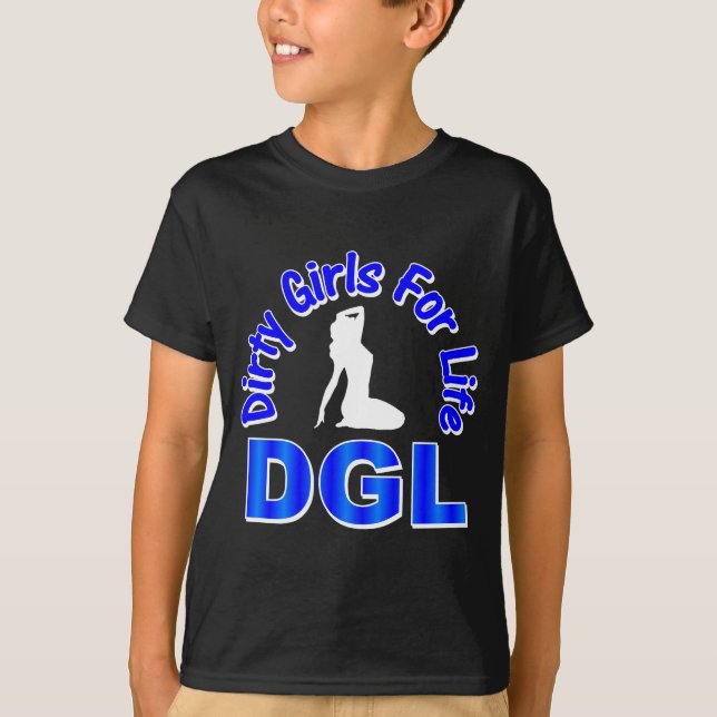 DGL smutsar ner flickor för liv Tee (Framsida)