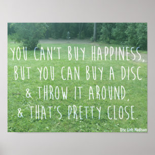 DGM-lycka på en disk Poster