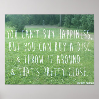 DGM-lycka på en disk Poster