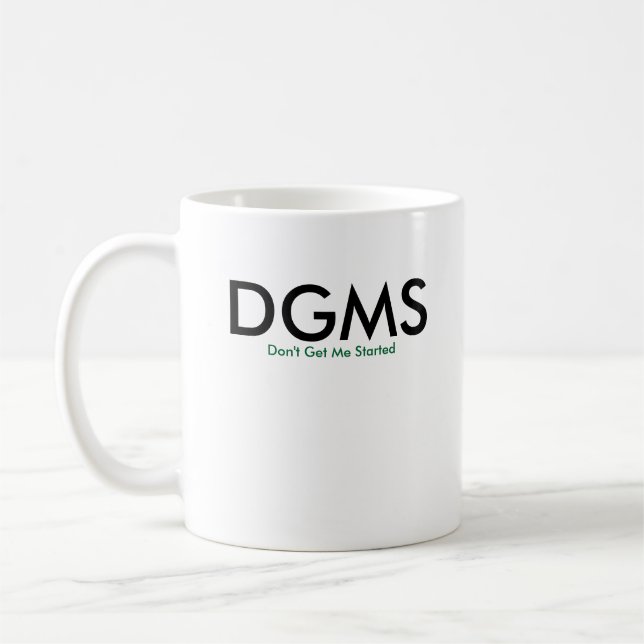 DGMS-tillbehör Kaffemugg (Vänster)