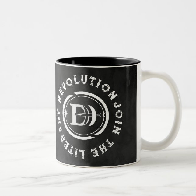 DH Logotyp Rebel Fiction: Coffee Mugg 11oz (Höger)