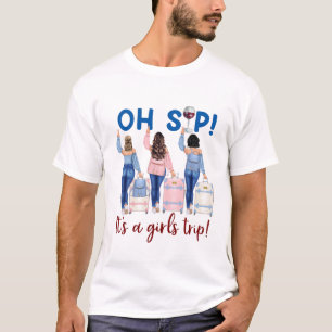 DH Oh, Sip, det är A Girls Resa Shirt, Traveler S T Shirt