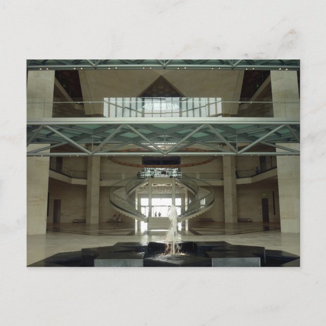 Dha art museum lobby vykort (Framsida)