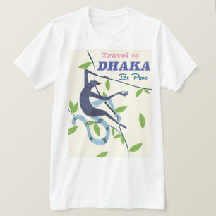 Dhaka, Bangladesh vintage semester poster. T Shirt