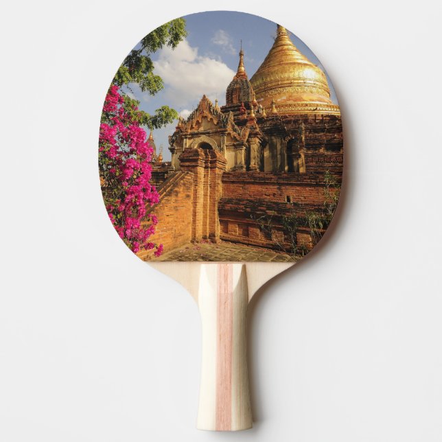 Dhamma Yazaka Pagoda i Bagan, Myanmar Pingisracket (Framsidan)