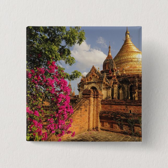 Dhamma Yazaka Pagoda i Bagan (Pagan), Myanmar Knapp (Framsida)
