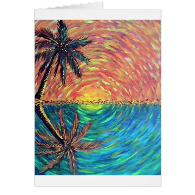 D'Handflatan Hälsningskort (Framsidan)