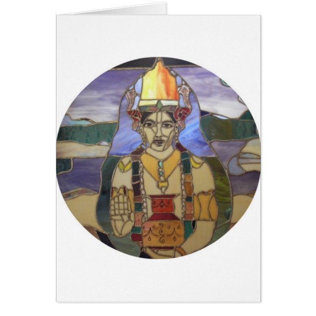 Dhanvantari Hälsningskort (Framsidan)