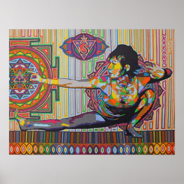 Dharana - 2011 som poster/arbetsyta poster (Framsidan)