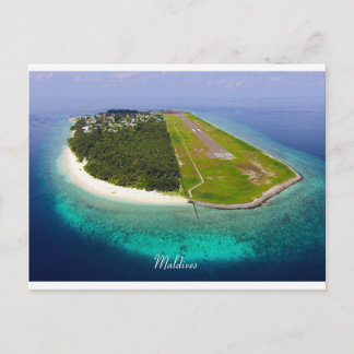 Dharanvandhoo Airport, Maldives Vykort