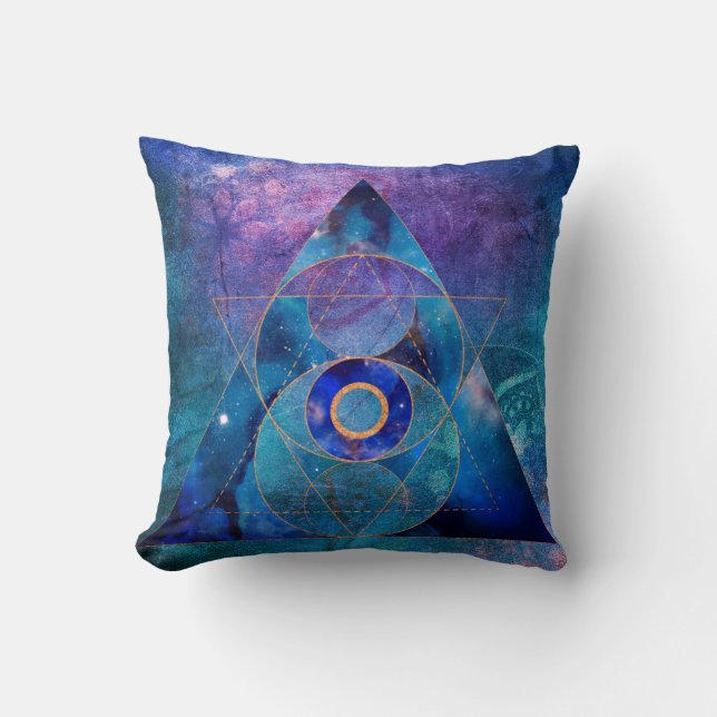 Dharma Helig Geometry Dekorativ kudde (Framsida)